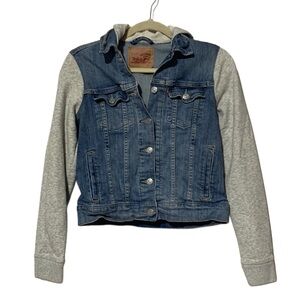 Levi’s Sweatshirt Jean Jacket